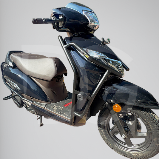 Honda Activa 125 crash guard black powder coated DG Pro