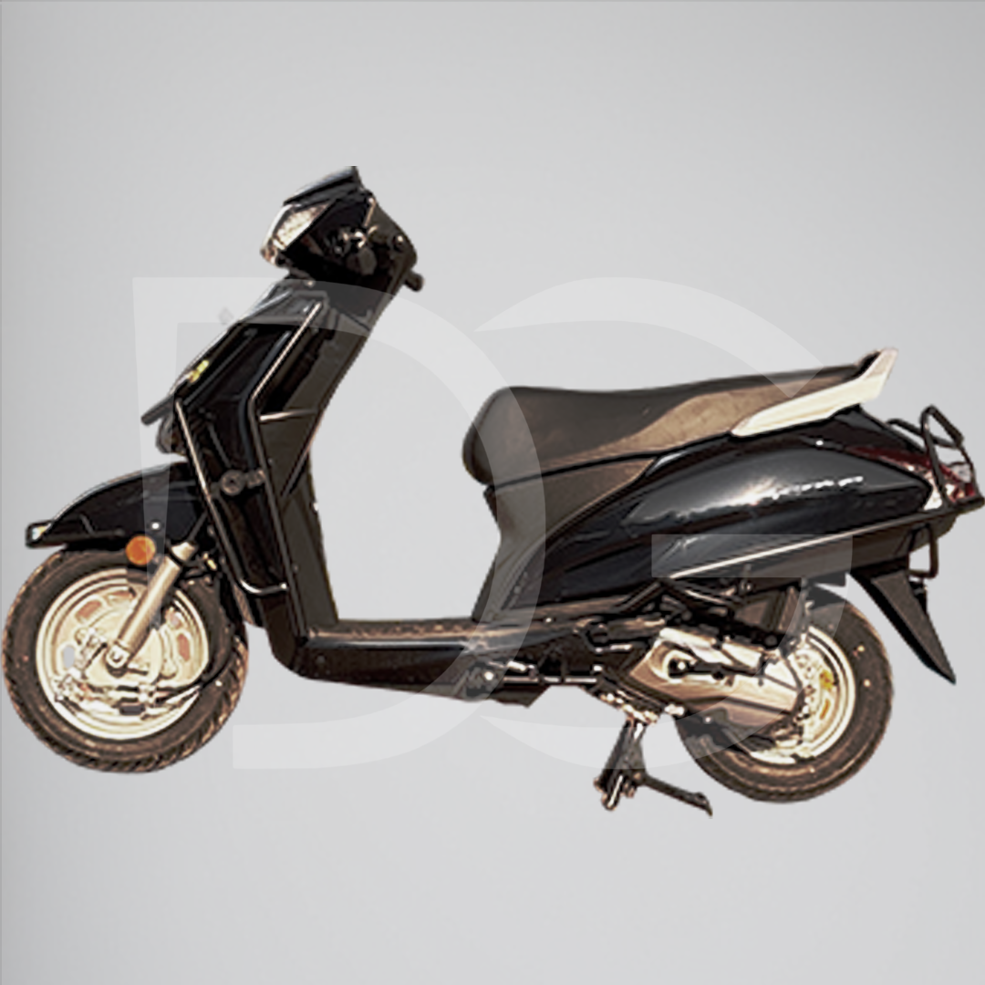 Honda Activa crash guard black powder coated DG Pro