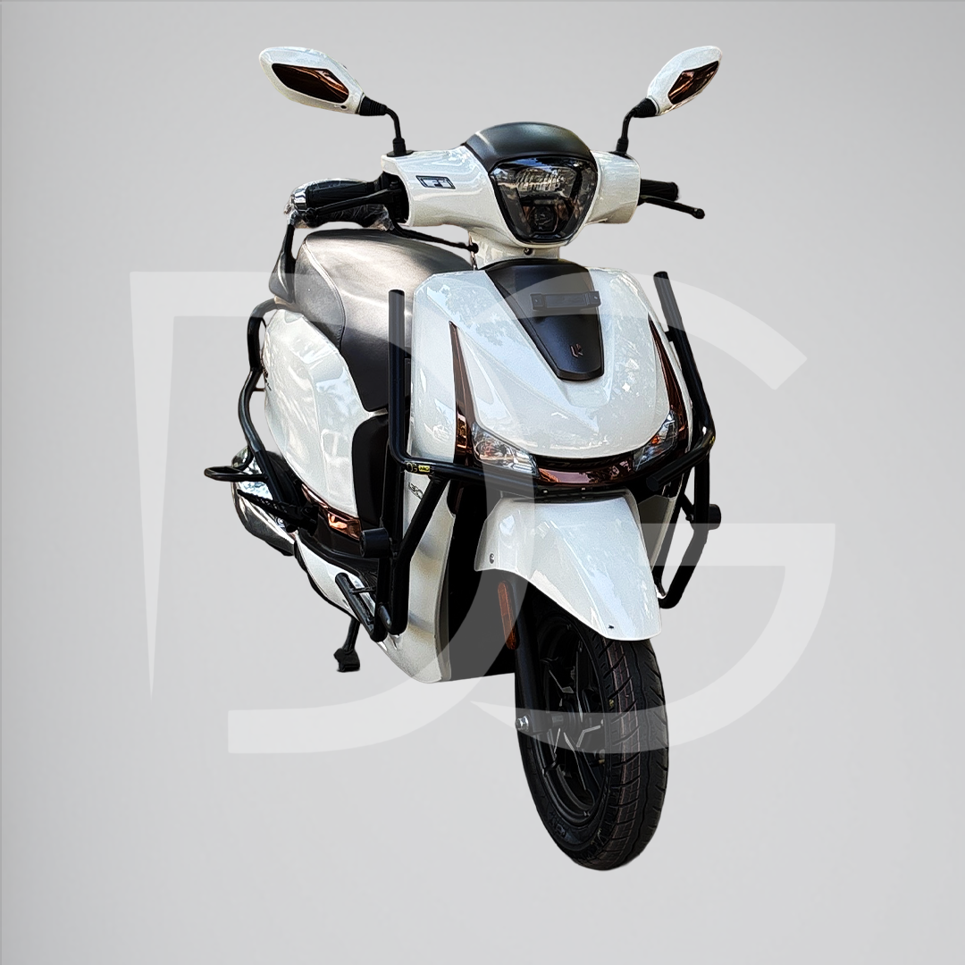 Hero Destiny 125 crash guard black powder coated DG Pro
