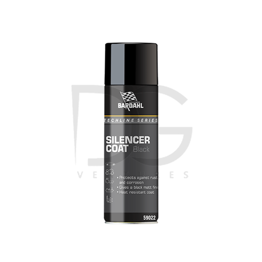 Bardahl Silencer Coating Black (400 ML) Matt Black