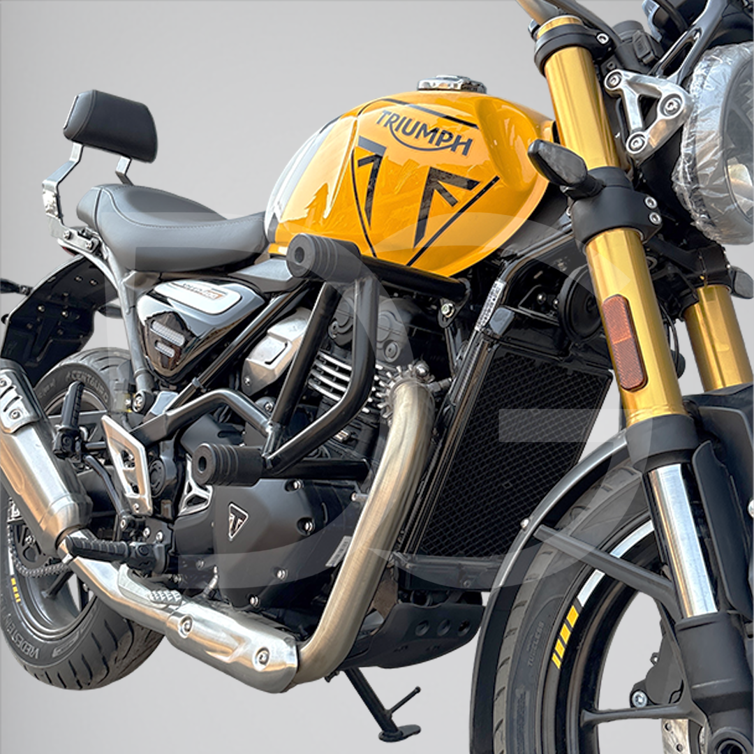 DG Pro Crash Guard for Triumph Speed 400 & Scrambler 400X | Triumph Guard India