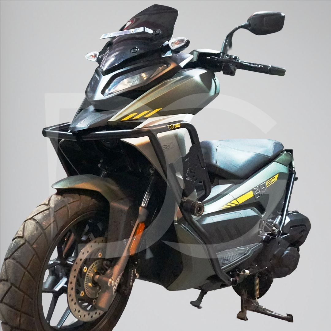 DG Pro Crash Guard for Hero Xoom 160 | Xoom 160 Guard India