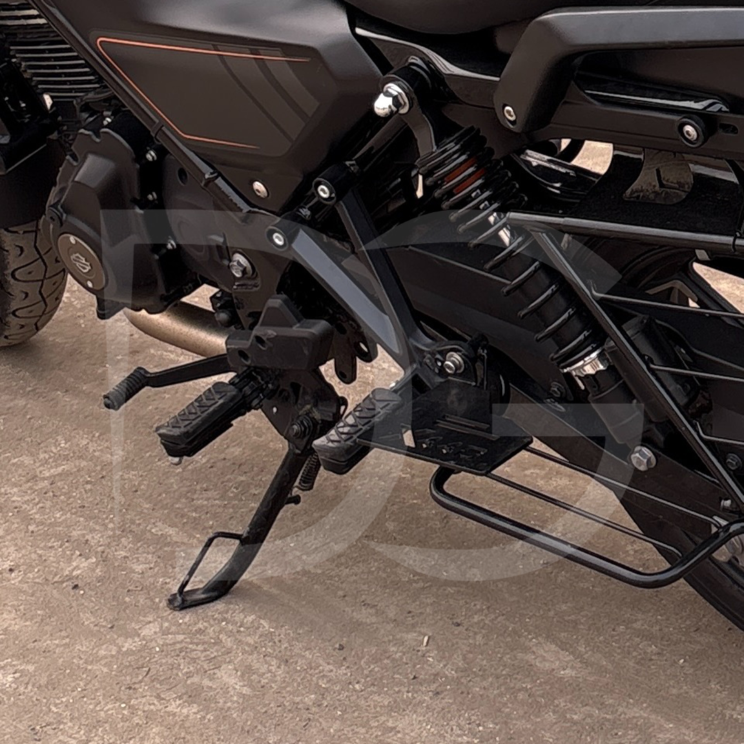 Harley-Davidson X440 pillion foot step black powder coated DG Pro