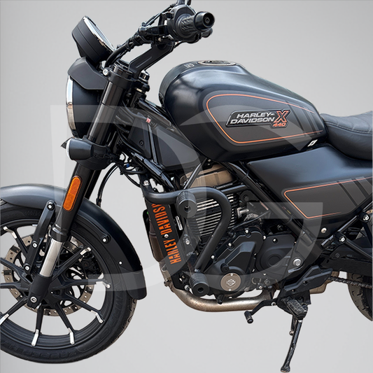 Harley-Davidson X440 crash guard black powder coated DG Pro