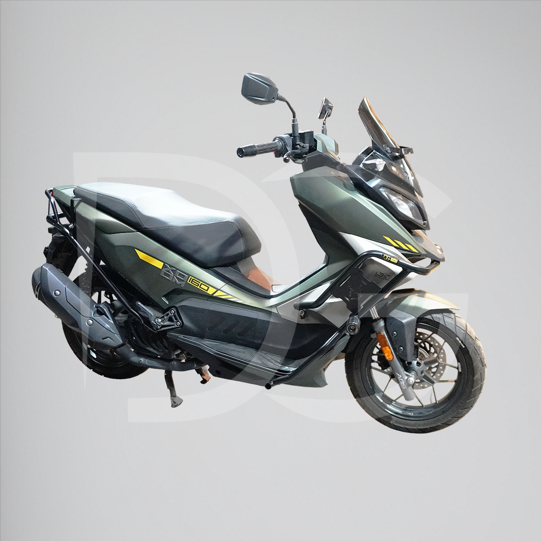 Hero Xoom 160 crash guard black powder coated DG Pro