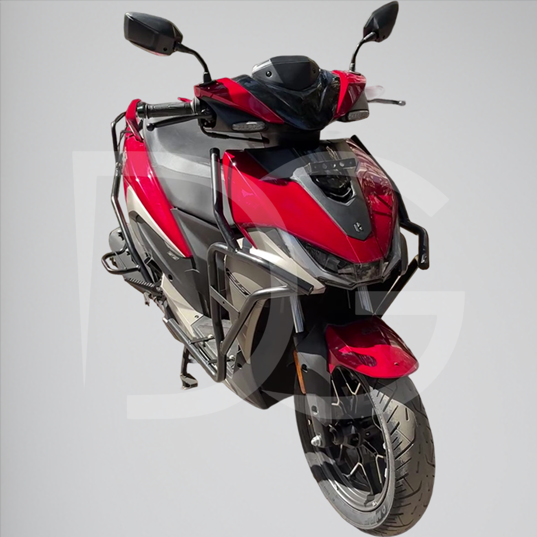 Hero Xoom 125 crash guard black powder coated DG Pro